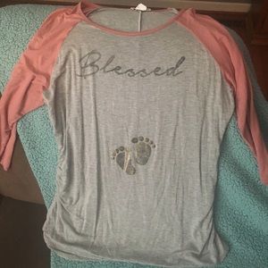🤰🏻Blessed Maternity Tee💞